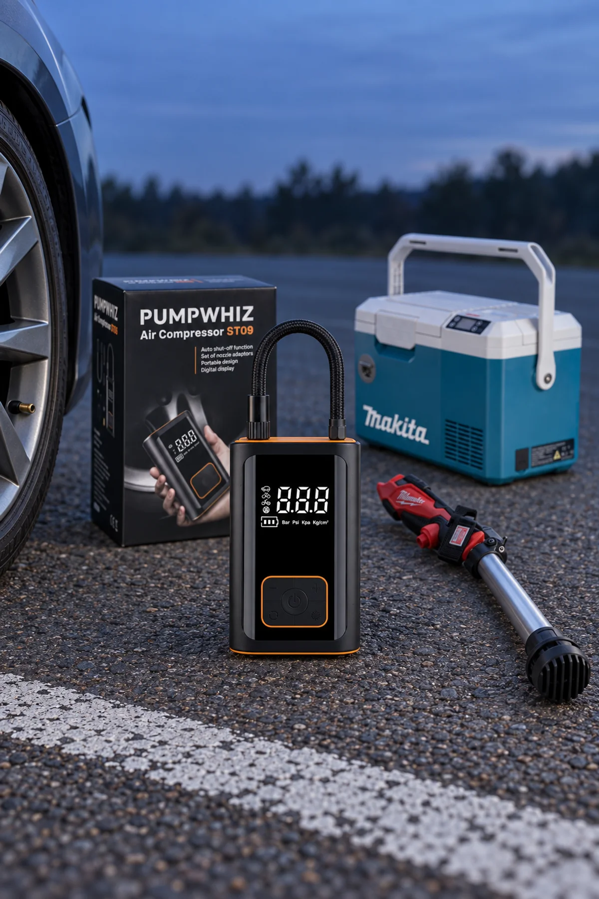 We compared 5 cordless ‘inflators’ EU drivers find in search results: one pocket-sized pump embarrassed tools at 6x its price