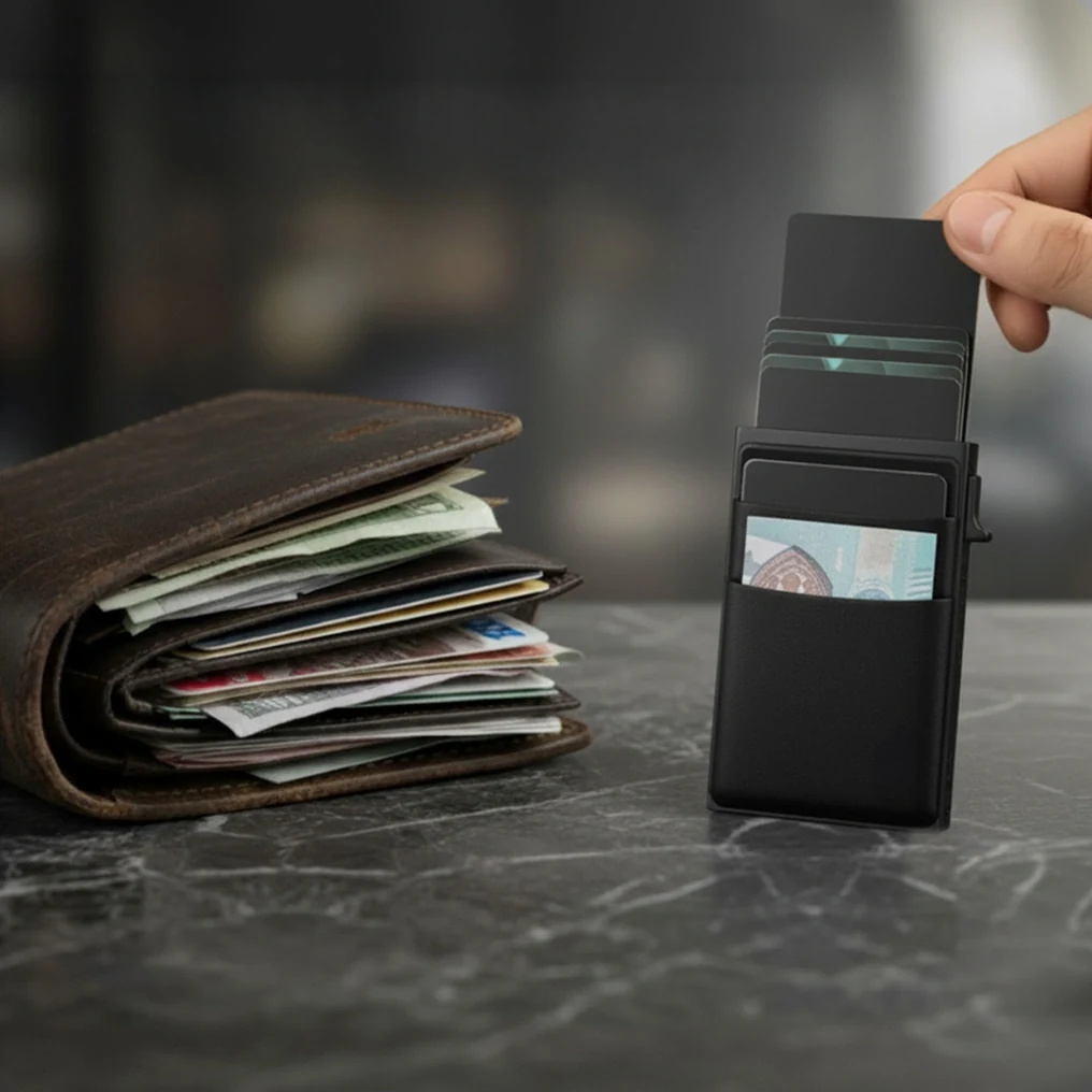 Your old wallet is bulkier than it needs to be